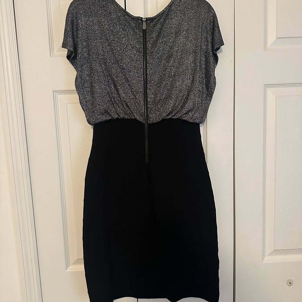 Nicole Black and Silver Mini Dress - Picture 3 of 4